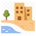 Beach hotel  Icon