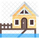 Beach House Beach Resort Icon
