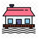 Beach Resort House Icon