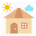 Beach Resort House Icon