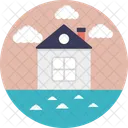 Beach House Cottage Icon