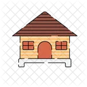 Beach Hut Resort Hut Icon