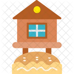 Beach Hut  Icon