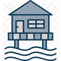 Beach hut  Icon