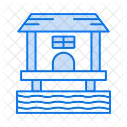 Beach hut  Icon