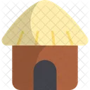 Beach Hut Shack Traditional House Icon