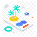 Beach Resort Holiday Icon