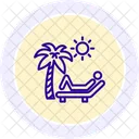 Beach Summer Sea Icon