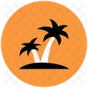 Beach Streamline Kameleon Icon