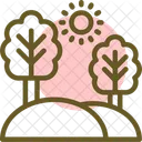 Beach Sandy Shore Coastal Sand Icon