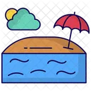 Beach Summer Sea Icon