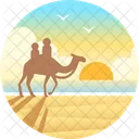 Cable Beach Camel Sand Icon
