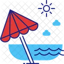 Beach Summer Sea Icon