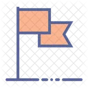 Beach Camp Mark Icon
