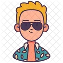 Person Beach Male Icon