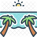 Beach Seaside Seashore Icon
