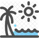 Beach Sea Summer Icon