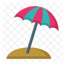 Summer Beach Travel Icon