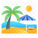Beach  Icon