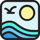 Env Environment Landscape Icon