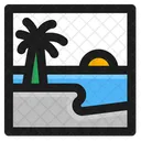 Beach  Icon
