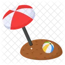 Beach  Icône