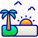 Beach  Icon