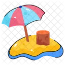 Beach Sea Ocean Icon