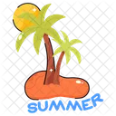 Travel Beach Sea Icon