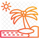 Beach Summer Sea Icon
