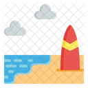 Beach Sand Sun Icon