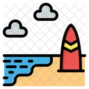 Beach Sand Sun Icon