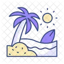 Beach island  Icon