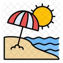 Beach Landscape  Icon