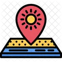 Beach Location  Icon