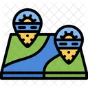 Beach Location  Icon