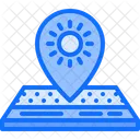 Beach Location  Icon