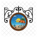 Beach Summer Sea Icon