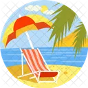 Beach  Icon