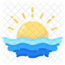 Beach Sunset  Icon