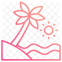 Beach Sunset  Icon