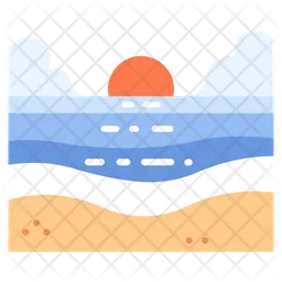 Sunset  Icon