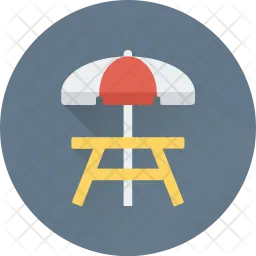 Beach table  Icon