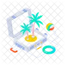 Beach tour  Icon