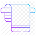 비치 타월 아이콘