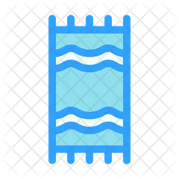 Beach towel  Icon