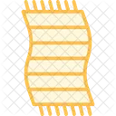 Beach Towel Duotone Line Icon Icon