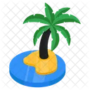 Beach tree  Icon