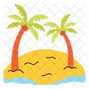 Beach Tree  Icon