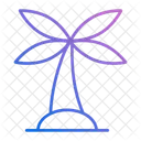 Beach Tree  Icon